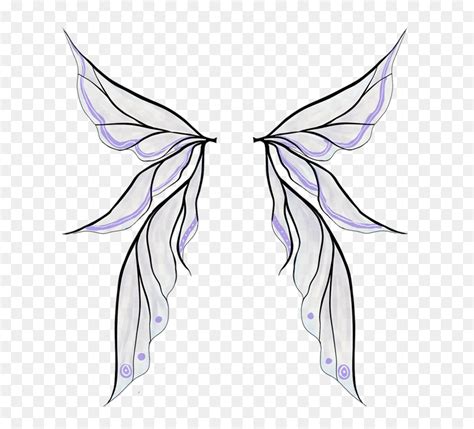 fairy wings drawing